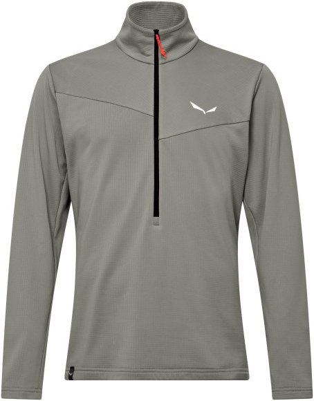 Salewa - Puez Cammino PL Half-Zip Jacket - Fleecepullover Gr 50 grau