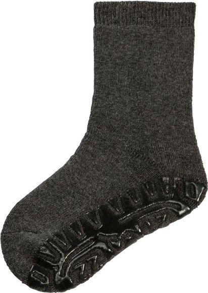 Sterntaler - Kid's Fliesen Flitzer Soft - Hüttenschuhe Gr 17/18 schwarz/grau