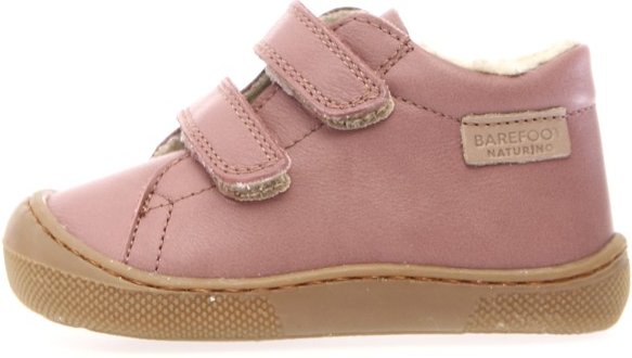 Naturino - Kid's Barefoot Amur VL Calf Printed - Barfußschuhe Gr 25 braun/rosa