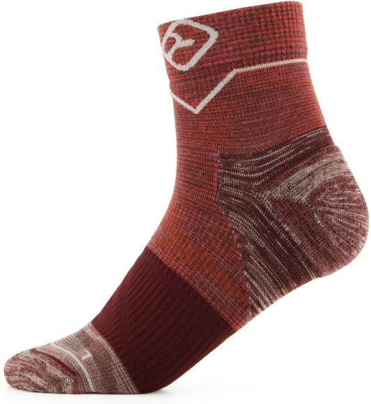 Ortovox - Women's Alpine Quarter Socks - Merinosocken Gr 35-38 rot