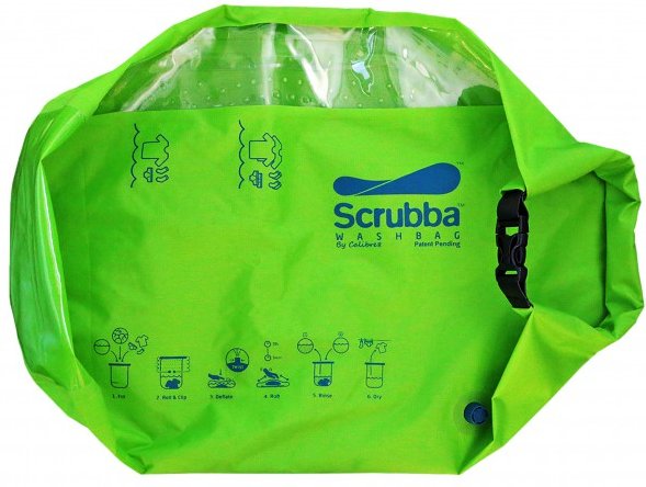 Scrubba - Wash Bag Gr 13,5 l grün