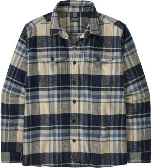 Patagonia - Fjord Flannel Shirt - Hemd Gr M grau