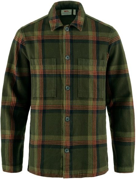 Fjällräven - Singi Flannel Overshirt - Freizeitjacke Gr XXL oliv