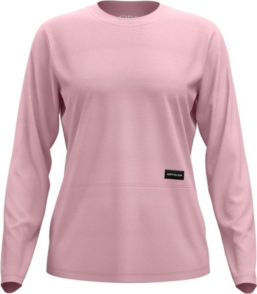 Ortovox - Women's 185 Merino Patch L/S - Merinoshirt Gr M rosa
