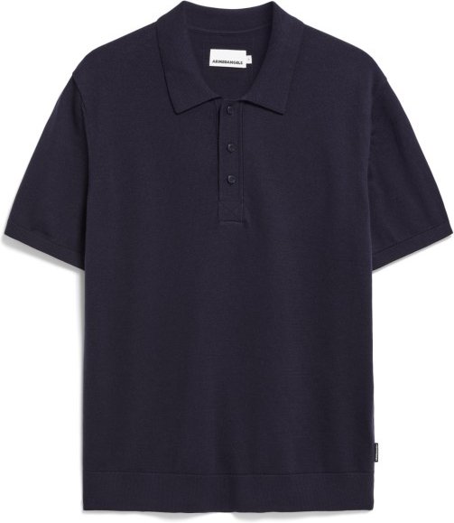 ARMEDANGELS - Taakos - Polo-Shirt Gr S blau