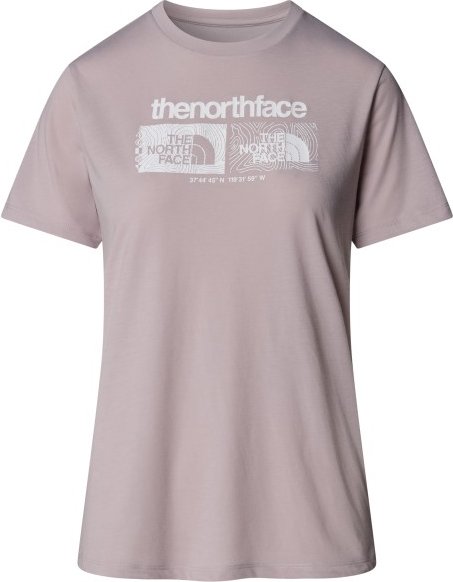 The North Face - Women's Foundation Tee Graphic 1 - Funktionsshirt Gr XS lila