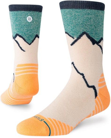 Stance - Peaking Hike Crew - Wandersocken Gr 38-42 bunt