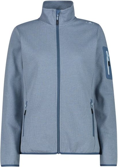 CMP - Women's Jacket Jacquard Knitted - Fleecejacke Gr 36 grau