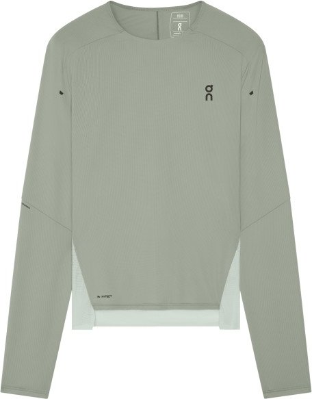 On - Women's Performance Long-T - Laufshirt Gr S grau