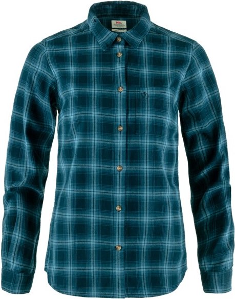 Fjällräven - Women's Övik Flannel Shirt - Hemd Gr XL blau