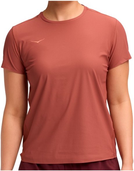 HOKA - Women's Airolite Short Sleeve 2.0 - Laufshirt Gr M rot