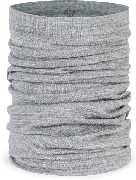 super.natural - Wanderlust Neckwarmer - Schlauchschal Gr One Size grau