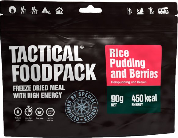 TACTICAL FOODPACK - Rice Pudding and Berries Gr 90 g