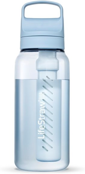 LifeStraw - Go 1-Liter - Trinkflasche Gr 1 l grau
