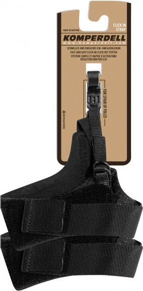Thumbnail - Komperdell - Nordic Walking Strap Click-In 2.0 - Handschlaufe Gr XS schwarz