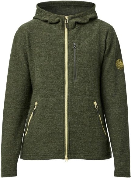 Ivanhoe of Sweden - Women's Tara Hood - Wolljacke Gr 36 oliv