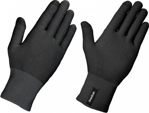 Thumbnail - GripGrab - Merino Liner - Handschuhe Gr 7/8 - XS/S schwarz