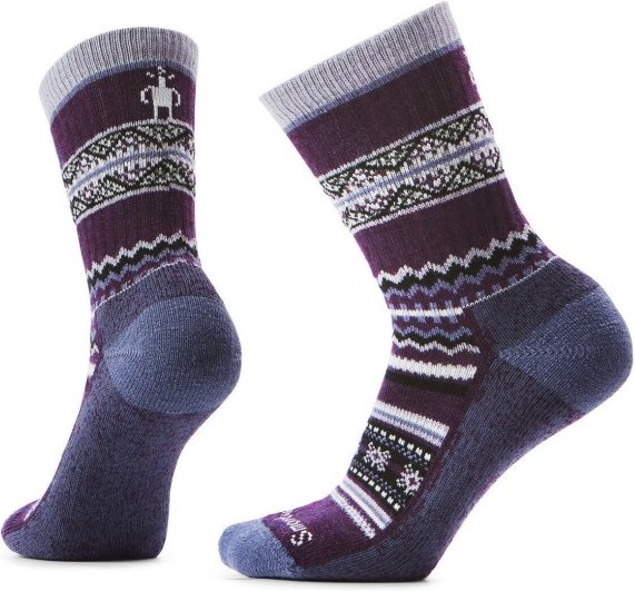 Thumbnail - Smartwool - Everyday Snowed In Sweater Crew - Multifunktionssocken Gr L grau