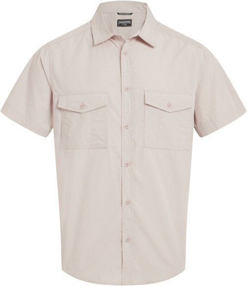 Craghoppers - Kiwi II S/S Shirt - Hemd Gr XXL grau/beige