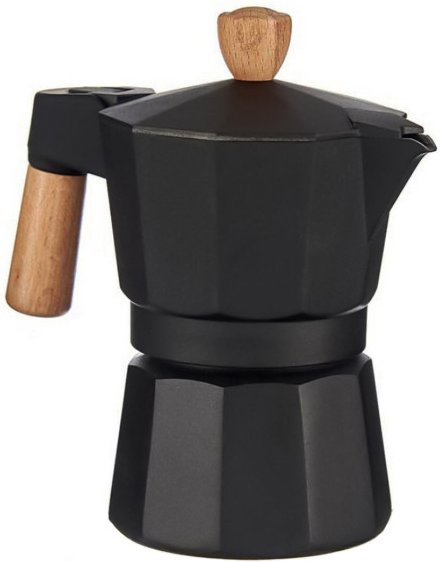 Origin Outdoors - Espresso Maker Bellanapoli - Kaffeepresse Gr 6 Tassen aluminium /schwarz