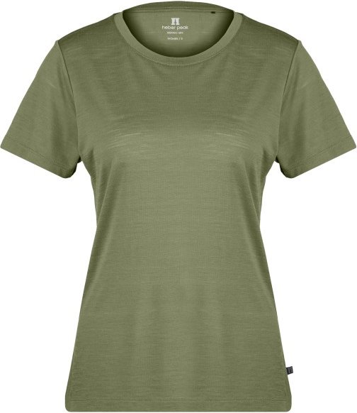 Heber Peak - Women's MerinoMix150 PineconeHe. II T-Shirt - Merinoshirt Gr S oliv