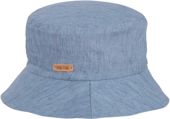 Pure Pure - Kid's Schlapphut Leinen - Hut Gr 53 cm grau