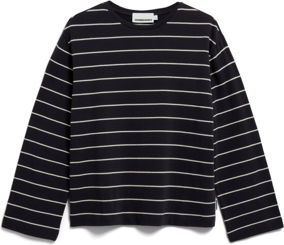 ARMEDANGELS - Women's Marynaa Fine Stripe - Longsleeve Gr XS schwarz