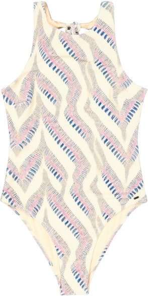 Picture - Women's Kalen Printed Swimsuit - Badeanzug Gr L weiß