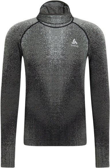 Odlo - Performance Warm Blackcomb Bl Top Facemask L/S - Kunstfaserunterwäsche Gr XXL grau