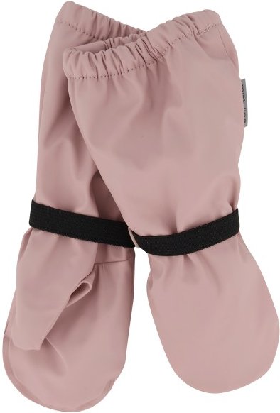 Thumbnail - Mikk-Line - Kid's PU Rain Mittens with Fleece - Handschuhe Gr 86/92 rosa
