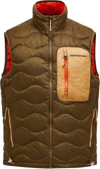 Thumbnail - Peak Performance - Helium Utility Down Vest - Daunenweste Gr XL braun