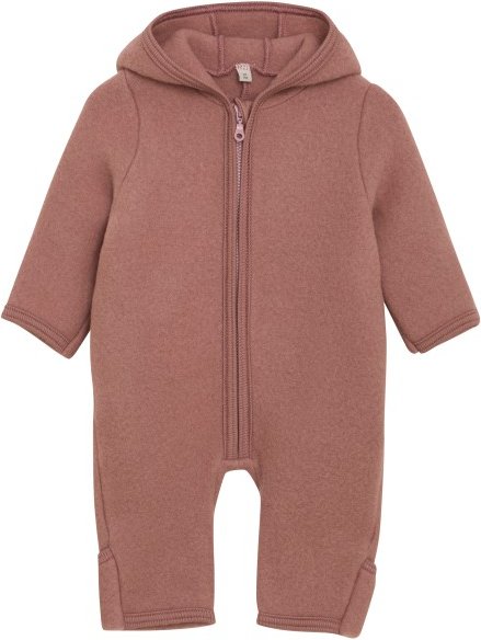Huttelihut - Kid's Pram Suit Wool Fleece - Overall Gr 98 braun