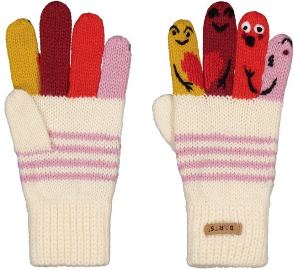 Barts - Kid's Puppet Gloves - Handschuhe Gr 3 beige