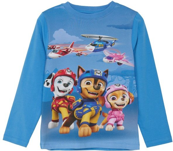 Minymo - Kid's T-Shirt L/S No. 6691 - Longsleeve Gr 98 blau