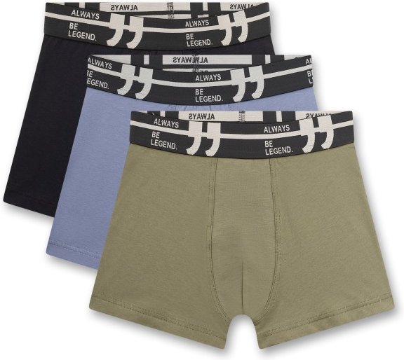 Sanetta - Kid's Set Hipshort 349277 - Unterhose Gr 188 oliv