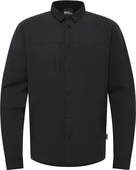 Jack Wolfskin - Sierra Canyon L/S - Hemd Gr S schwarz