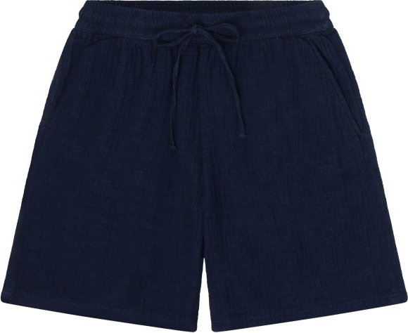 KnowledgeCotton Apparel - Women's Posey Fit Mid-Rise Dobby - Shorts Gr M blau
