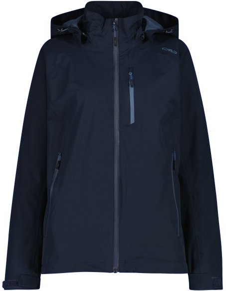 CMP - Women's Ripstop Jacket Zip Hood - Regenjacke Gr 36 blau