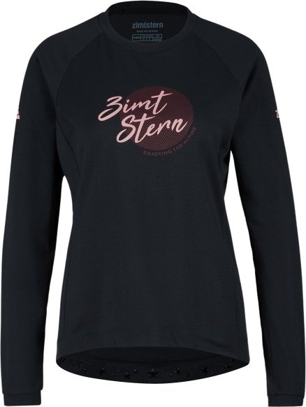 Zimtstern - Women's Spunz Shirt L/S - Radtrikot Gr XS schwarz