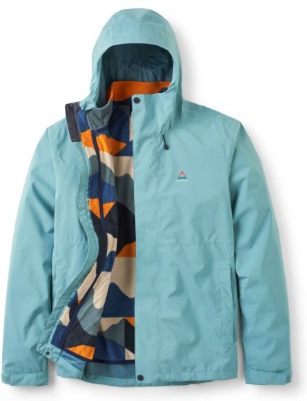 Passenger - Graniteridge Recycled Waterproof 3 in 1 Jacket - Winterjacke Gr XL türkis