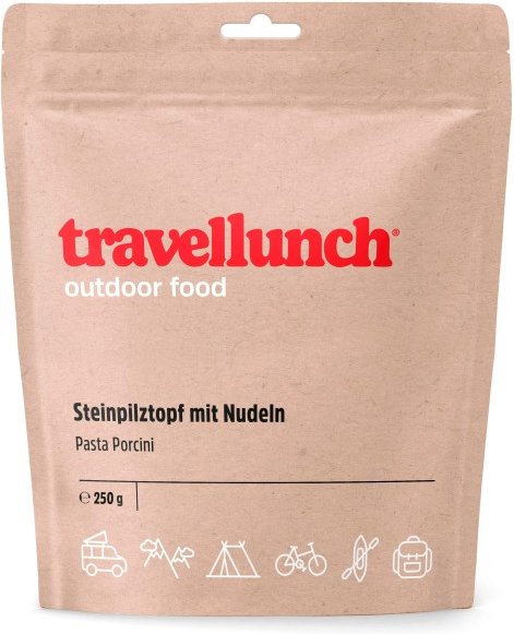 Travellunch - Steinpilztopf 'Schwarzwald' mit Nudeln Gr 250 g