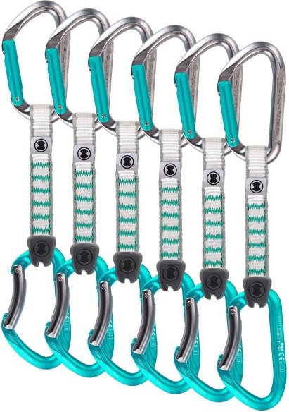 Skylotec - Salto NY 6-Pack - Express-Set Gr 12 cm grau