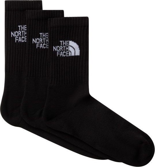Thumbnail - The North Face - Everyday Standard Crew Sock - 3-Pack - Multifunktionssocken Gr XS schwarz