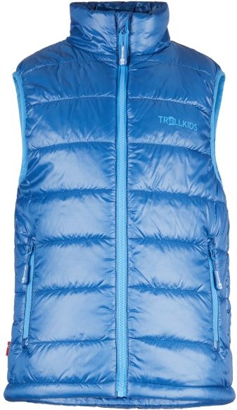 Thumbnail - Trollkids - Kids Trondheim Vest - Kunstfaserweste Gr 92 blau