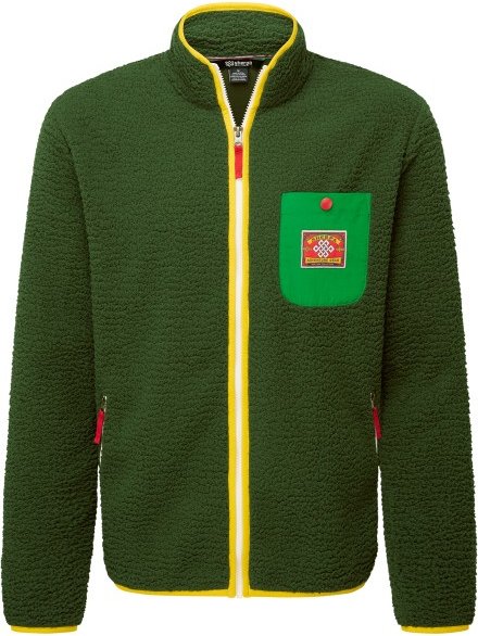 Thumbnail - Sherpa - Tarcho Full Zip - Fleecejacke Gr XL oliv