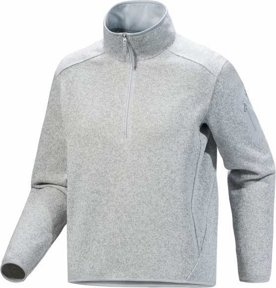 Arc'teryx - Women's Covert Zip Neck - Fleecepullover Gr S grau