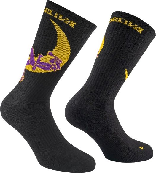 La Sportiva - Climbing On The Moon Socks - Multifunktionssocken Gr 35-37 schwarz