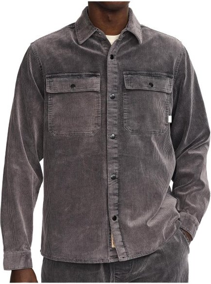 Revolution - Worker Overshirt - Hemd Gr M grau