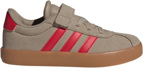 adidas - Kid's VL Court 3.0 EL - Sneaker Gr 34 braun/beige