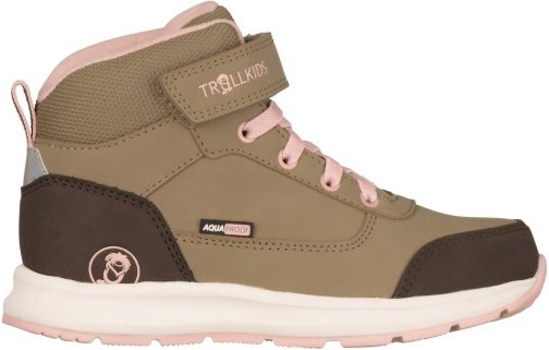 Trollkids - Kid's Stavanger Mid Cut XT - Freizeitschuhe Gr 40 braun/rosa